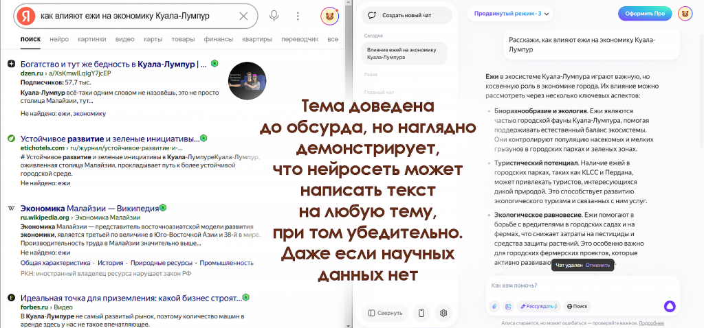сгенерированный текст
