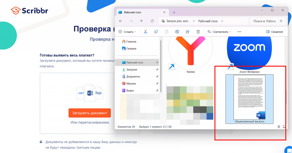 скрибр проверка плагиата