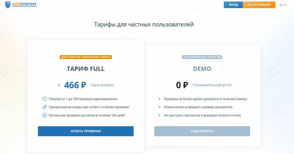 антиплагиат ру