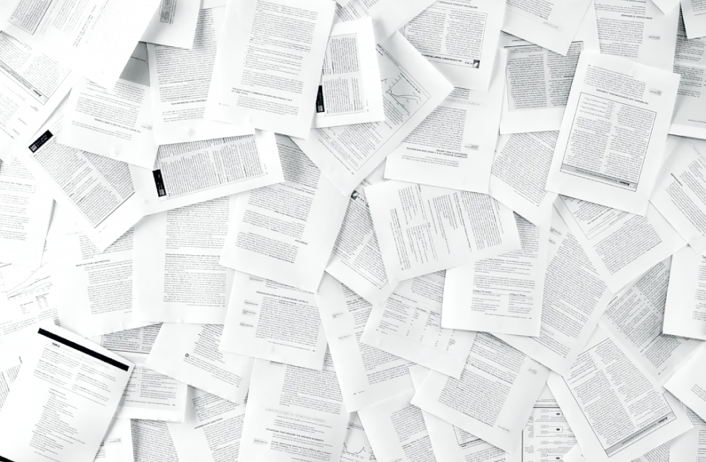 листы бумаги